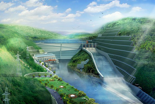 定安老挝南塔河1号水电站项目